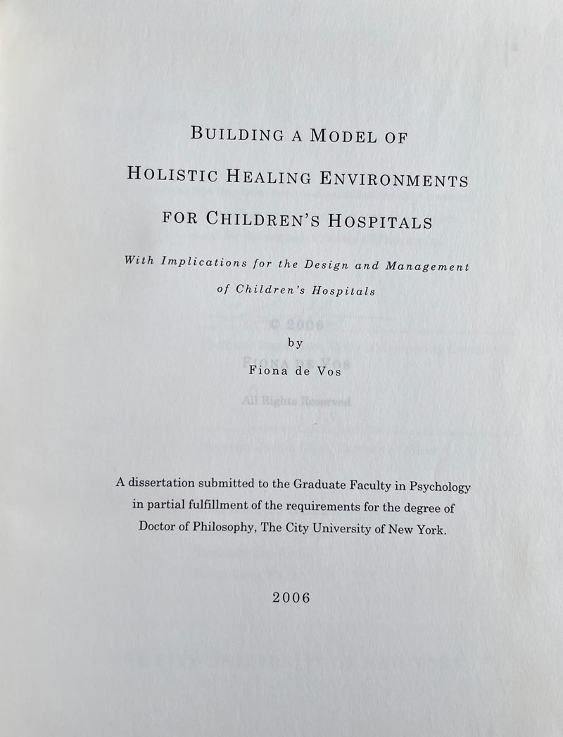 model holistic healing environments model holistic healing environments